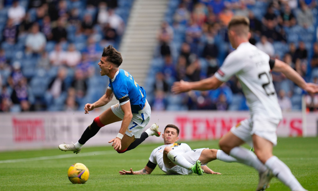 Rangers v Livingston, Scottish Premiership, Ibrox Stadium, Glasgow UK, 31 Jul 2021