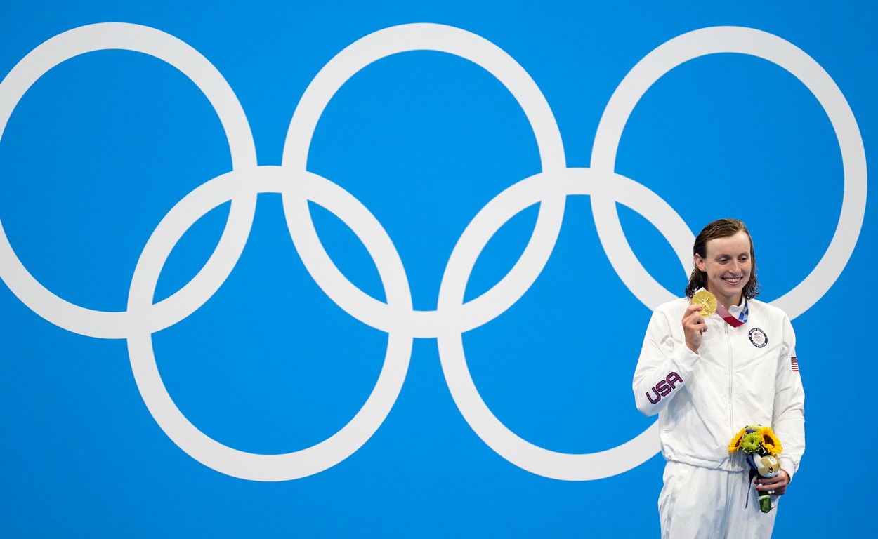 Katie Ledecky scrie istorie: a devenit cea mai titrată înotătoare din istoria Jocurilor Olimpice