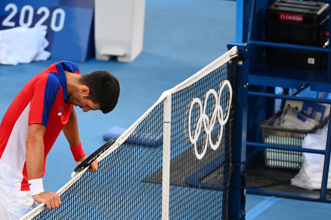Novak Djokovic, după înfrângerea cu Pablo Carreno Busta / Foto: Profimedia