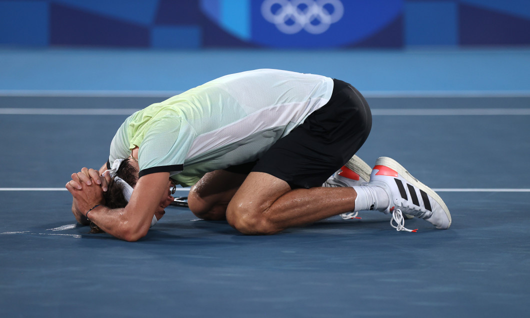 Alexander Zverev a cucerit aurul olimpic / Foto: Getty Images