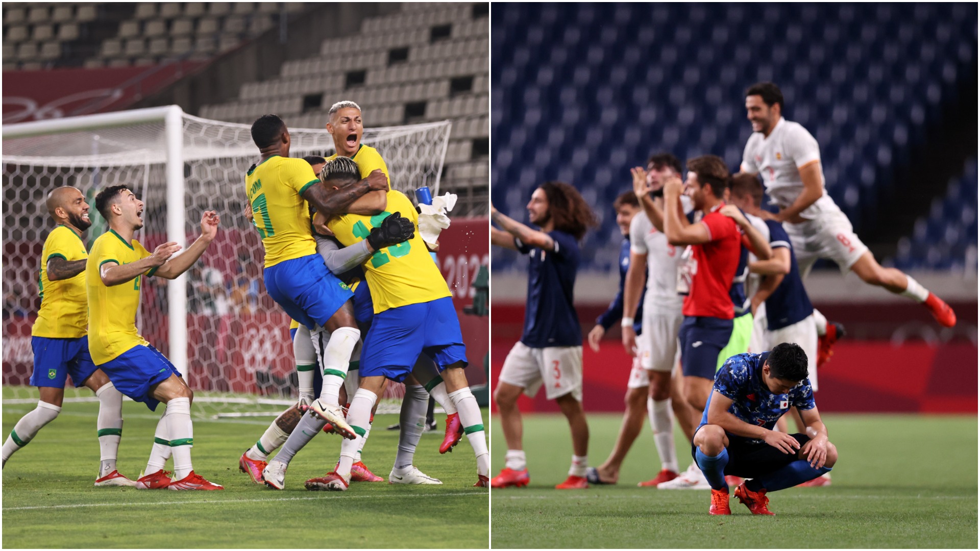 Finală de vis la Jocurile Olimpice! Brazilia va întâlni Spania! Dani Alves, în fața celui de-al 44-lea trofeu al carierei