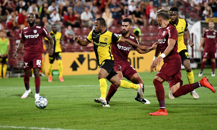 CFR Cluj v BSC Young Boys - UEFA Champions League: Third Qualifying Round Leg One, Cluj-Napoca, Romania - 03 Aug 2021