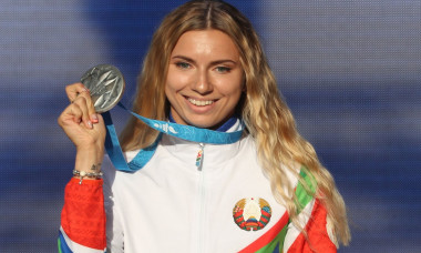 Belarusian sprinter Kristina Timanovskaya
