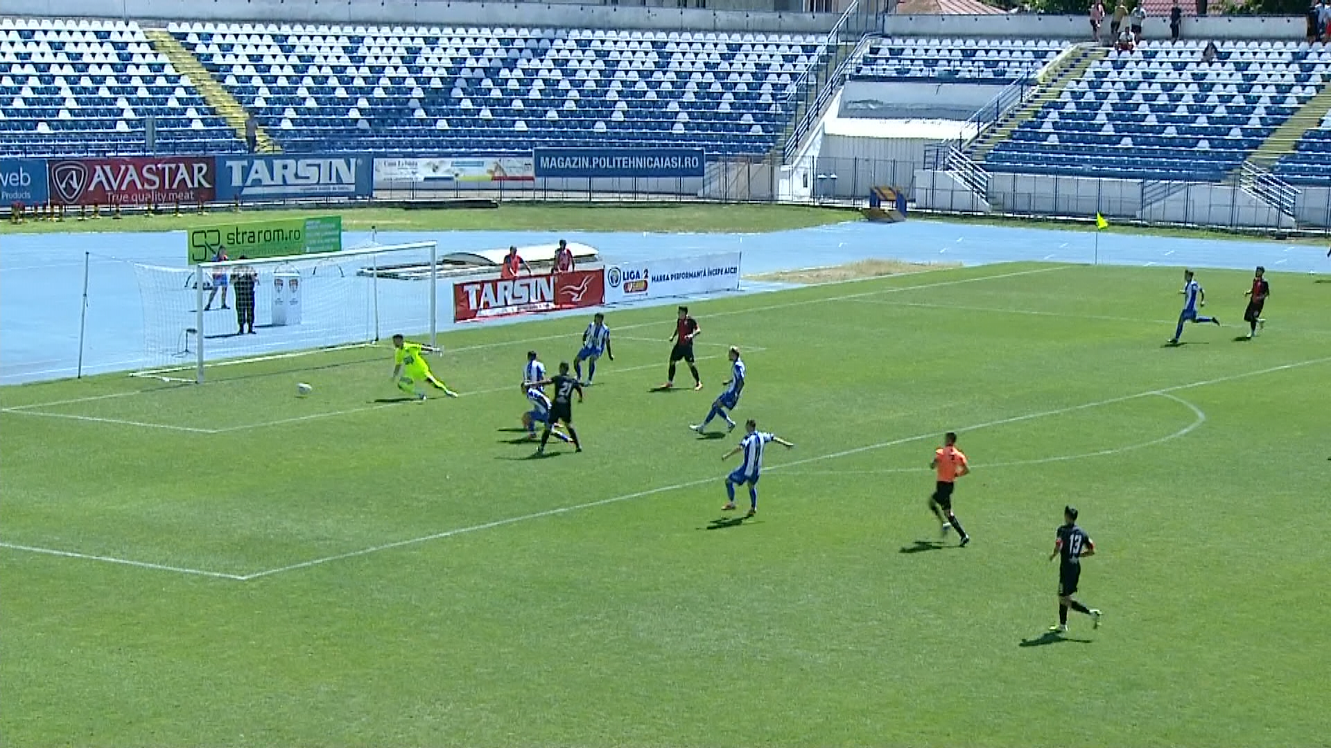 Politehnica Iași - Concordia Chiajna 0-1. Ilfovenii s-au impus în Copou