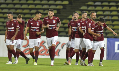 Fotbaliștii Rapidului, în meciul cu FC Argeș / Foto: Sport Pictures
