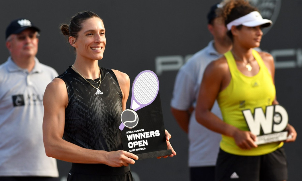 WTA Tour Winners Open Final, Cluj-Napoca, Romania - 08 Aug 2021