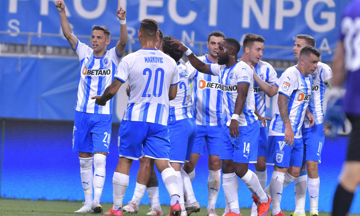 FOTBAL:UNIVERSITATEA CRAIOVA-FC VOLUNTARI, LIGA 1 CASA PARIURILOR (9.08.2021)