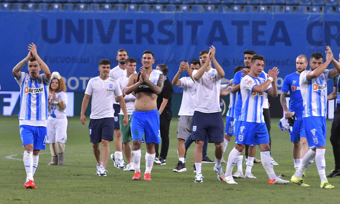 FOTBAL:UNIVERSITATEA CRAIOVA-FC VOLUNTARI, LIGA 1 CASA PARIURILOR (9.08.2021)