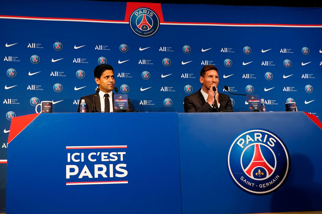 Lionel Messi Press Conference, Football, Parc des Princes, Paris, France - 11 August 2021