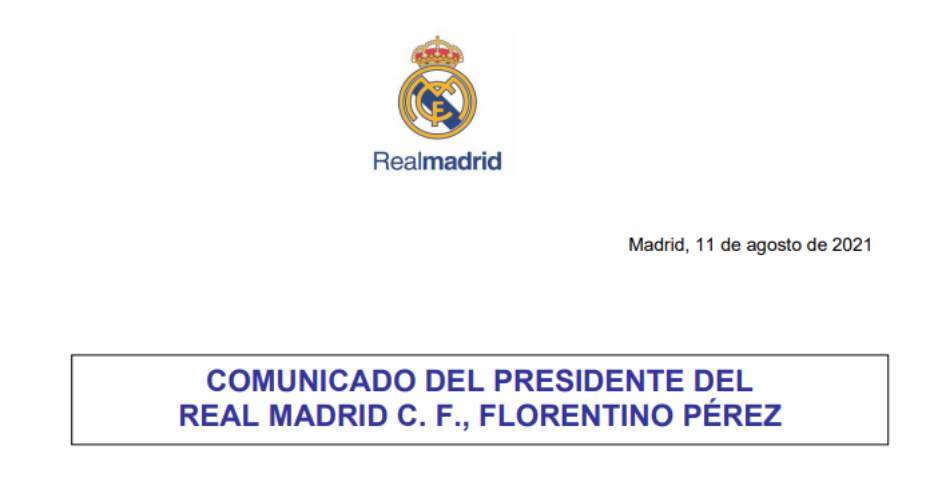 Florentino Perez, comunicat oficial despre implicarea în plecarea lui Leo Messi de la Barcelona. Anunțul președintelui