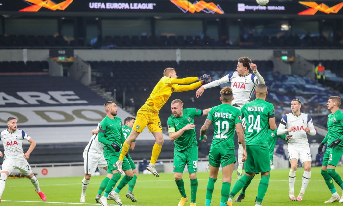 Tottenham Hotspur v PFC Ludogorets, Europa League - 26 Nov 2020