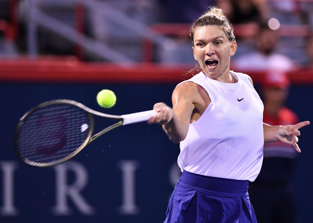 Halep a impresionat în primul meci jucat după 3 luni de pauză. 5 lovituri magice ale Simonei