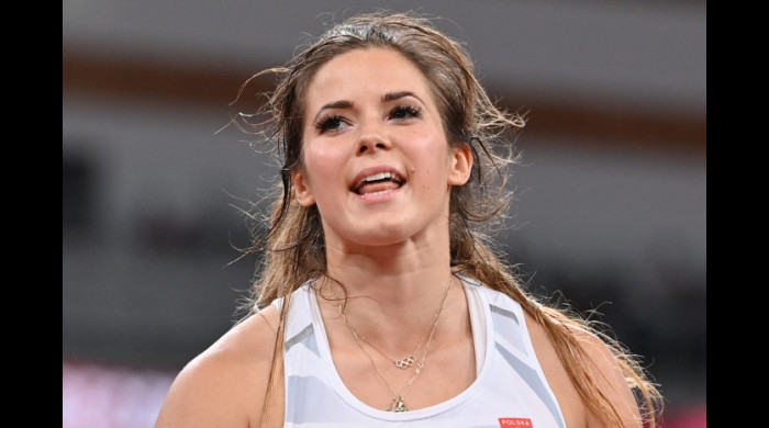 Maria Andrejczyk, medaliată cu argint în proba de aruncarea suliței de la JO 2020 / Foto: Profimedia