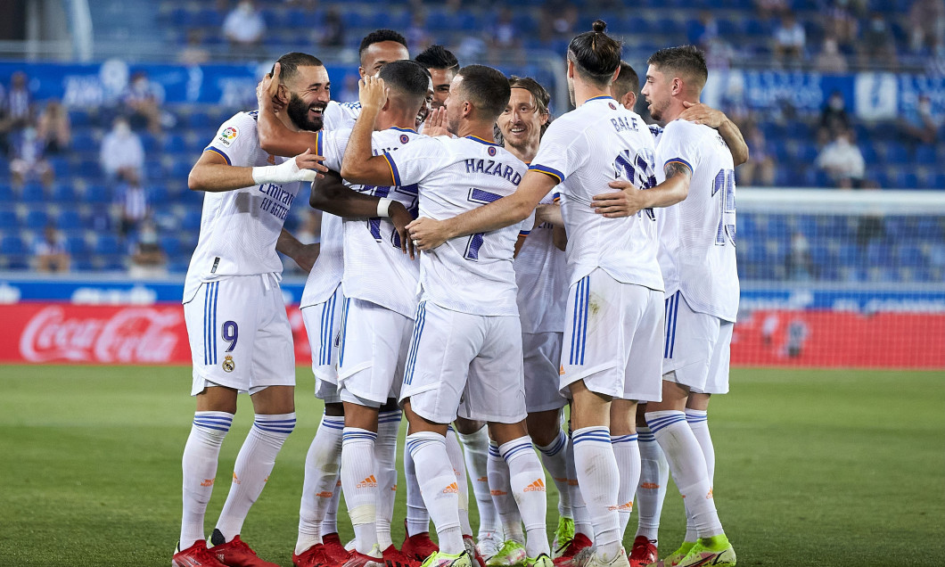 Deportivo Alaves v Real Madrid CF, La Liga Santander, Mendizorrotza Stadium, Vitoria-Gazteiz, Spain - 14 Aug 2021