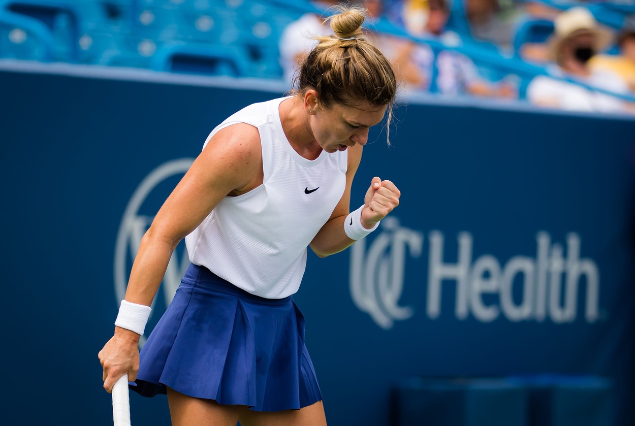 Prima reacție a Simonei Halep, după victoria mare de la Cincinnati: Am continuat să lupt!