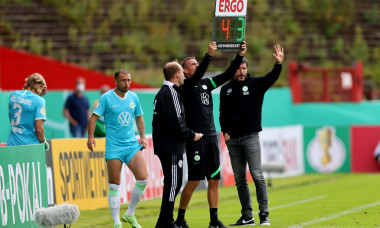 Preußen Münster v VfL Wolfsburg - DFB Cup: First Round