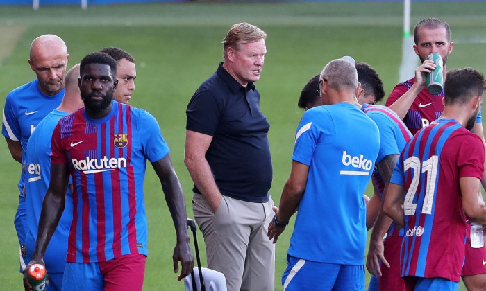 FC Barcelona v Gimnastic de Tarragona - Friendly Match, Spain - 21 Jul 2021