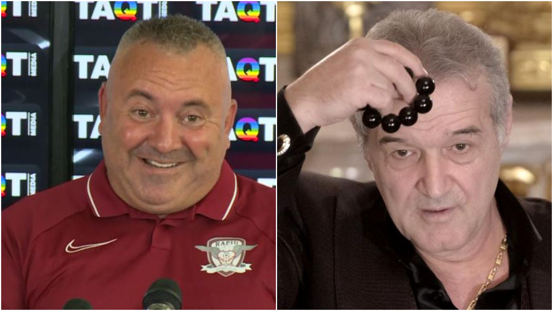 I-am arătat asta domnului Becali. Antrenorul Rapidului, Mihai Iosif, i-a intrat la suflet patronului de la FCSB