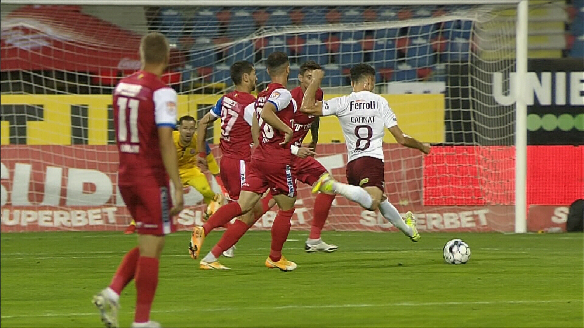 FC Botoșani - Rapid 0-2. Alami și Marzouk aduc victoria giuleștenilor