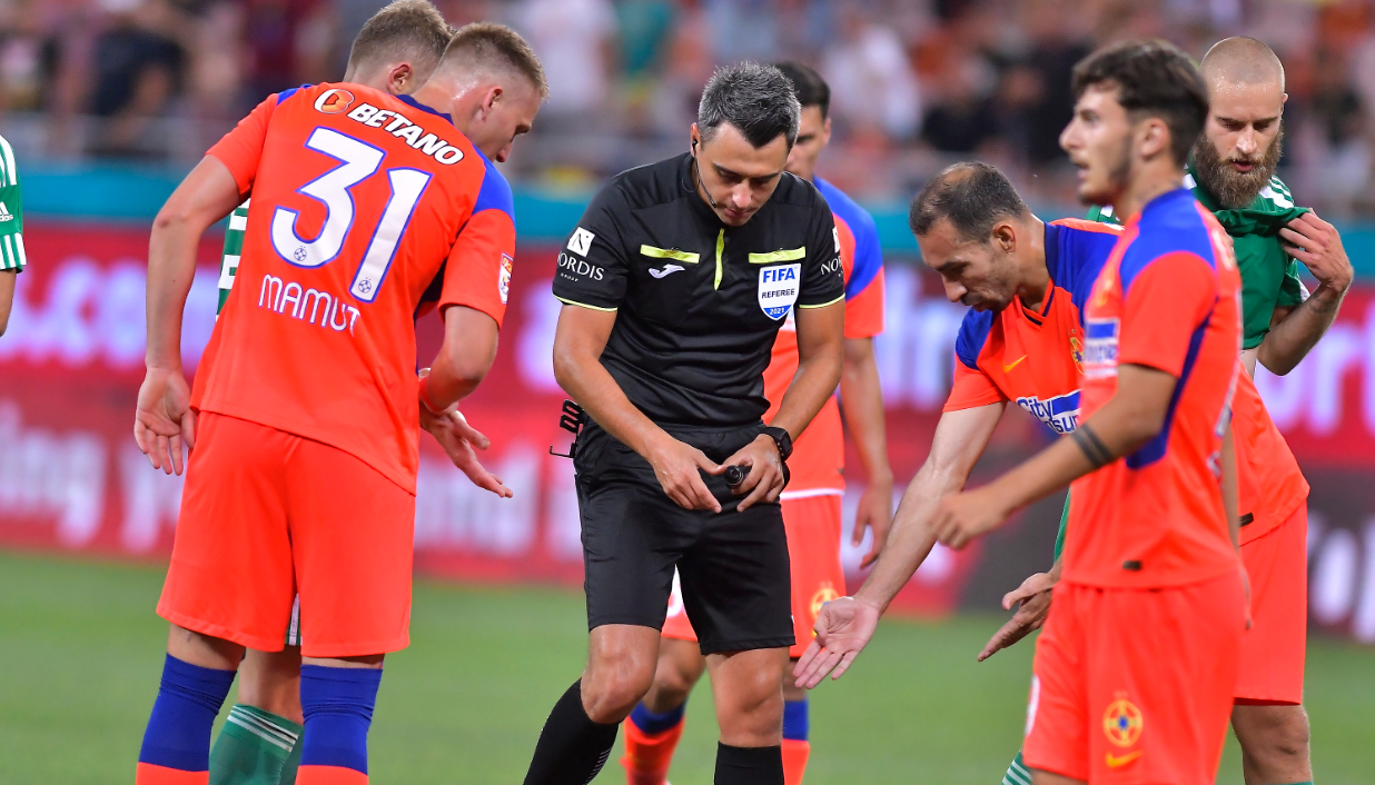 FCSB, avantajată de arbitraj în meciul cu Sepsi! Ion Crăciunescu a semnalat marea eroare comisă de Horațiu Feșnic