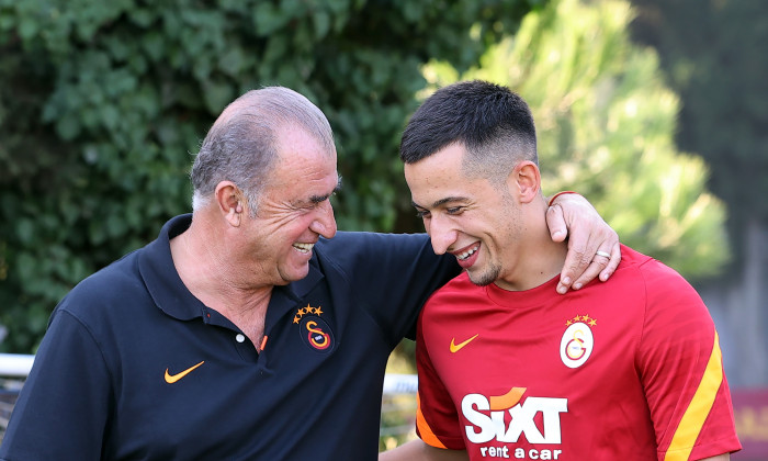 Olimpiu Moruțan, la Galatasaray / Foto: Twitter@GalatasaraySK