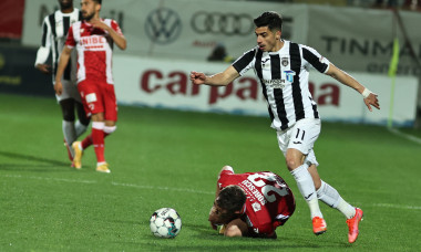 Valentin Gheorghe, într-un meci Astra - Dinamo / Foto: Sport Pictures