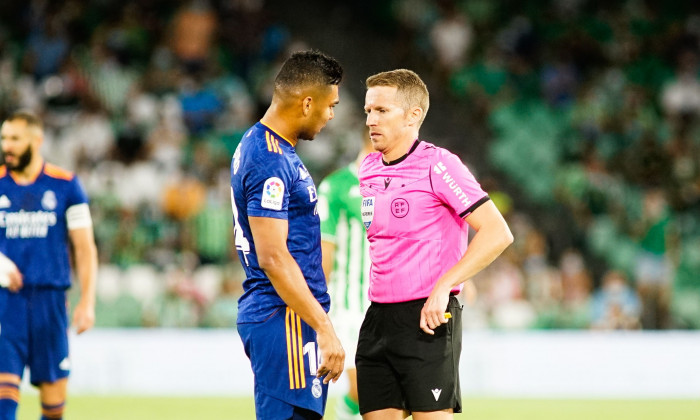 Real Betis vs Real Madrid in Sevilla, Spain - 28 Aug 2021