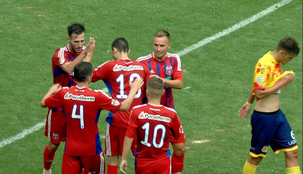 CSA Steaua - Ripensia 2-0 | ”Militarii”, pe primul loc în Liga 2, după o victorie lejeră. Moment special Iosif Rotariu