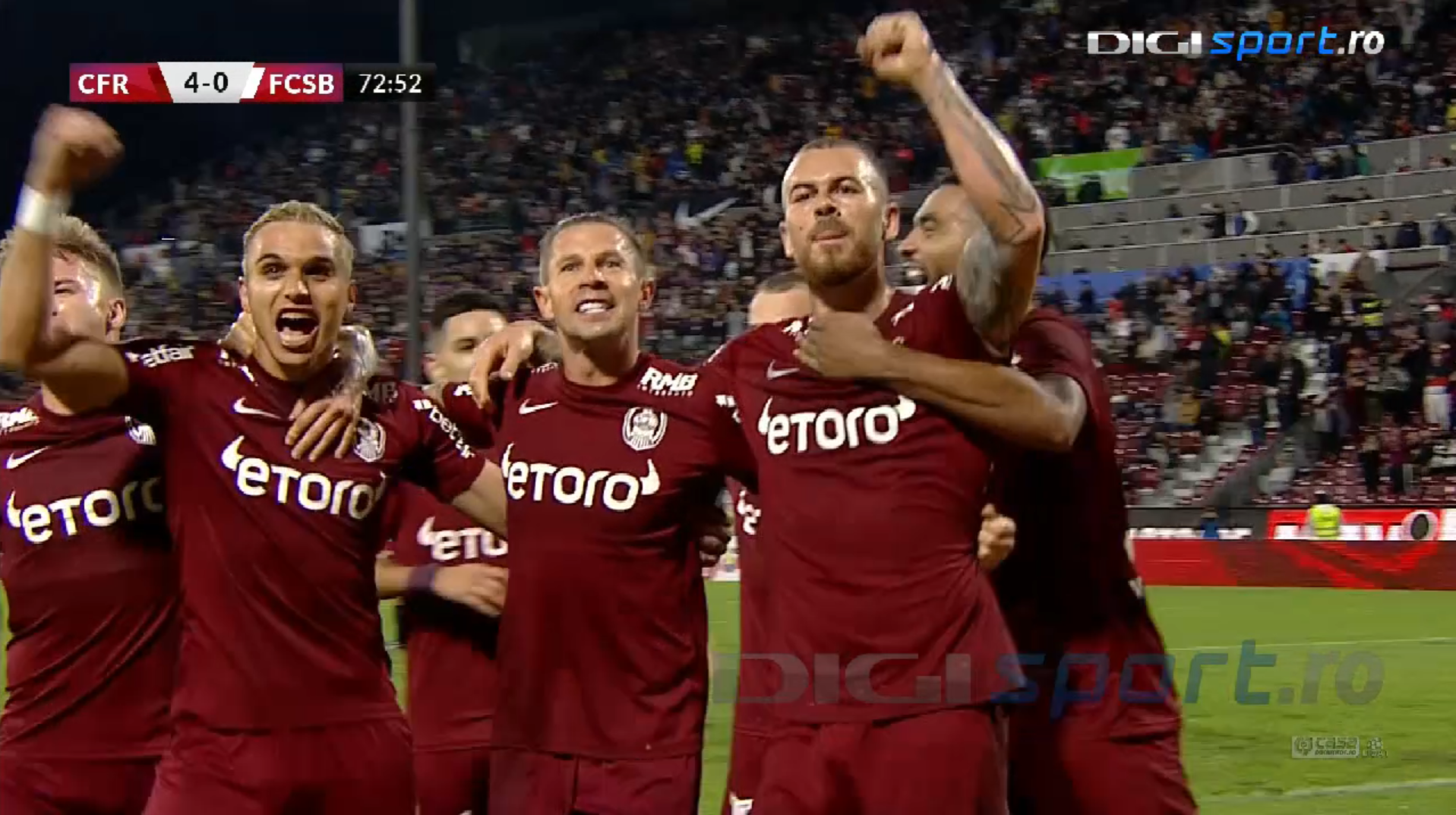 Sânge rece. Descătușarea lui Alibec după ce a dus scorul la 4-0 în CFR Cluj - FCSB