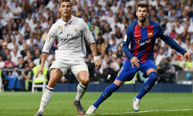 Football - Spanish La Liga 2016/17 Real Madrid v Barcelona Santiago Bernabéu Stadium, Madrid, Spain - 23 Apr 2017