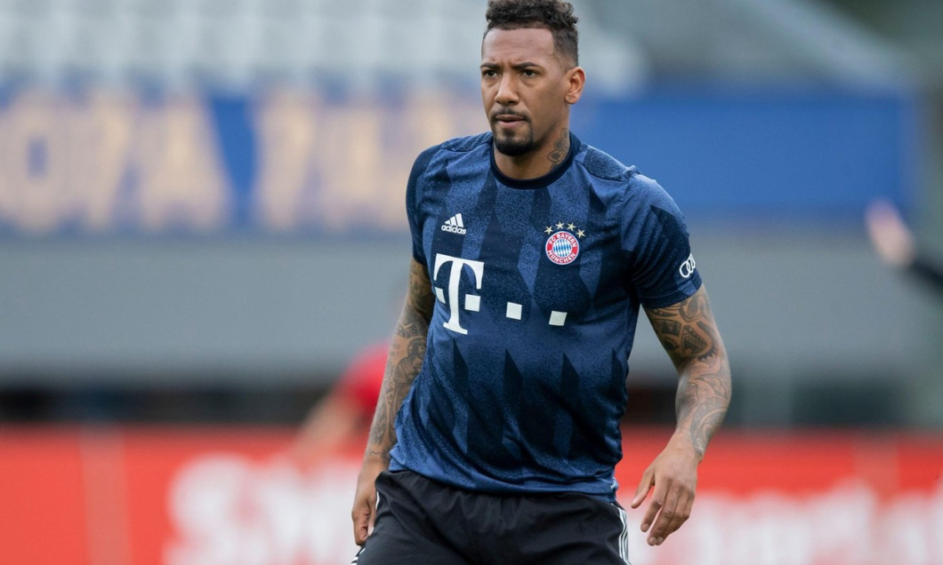 Freiburg Im Breisgau, Germany. 15th May, 2021. Football: Bundesliga, SC Freiburg - Bayern Munich, 33rd matchday at Schwarzwald-Stadion. Munich's Jerome Boateng before the match. Credit: Tom Weller/dpa - IMPORTANT NOTE: In accordance with the regulations o