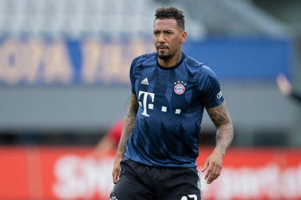 Freiburg Im Breisgau, Germany. 15th May, 2021. Football: Bundesliga, SC Freiburg - Bayern Munich, 33rd matchday at Schwarzwald-Stadion. Munich's Jerome Boateng before the match. Credit: Tom Weller/dpa - IMPORTANT NOTE: In accordance with the regulations o
