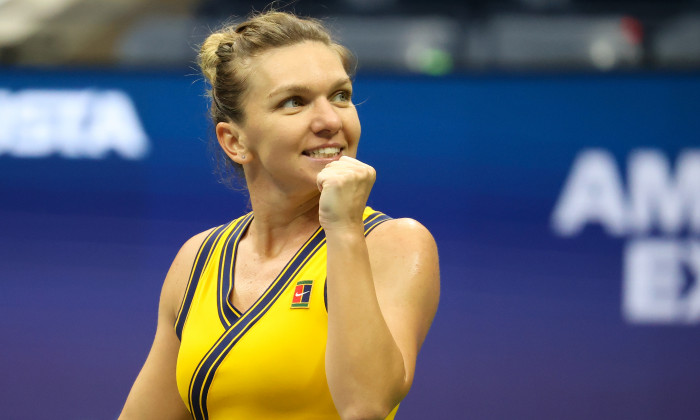 Simona Halep, după meciul cu Kristina Kucova de la US Open / Foto: Getty Images