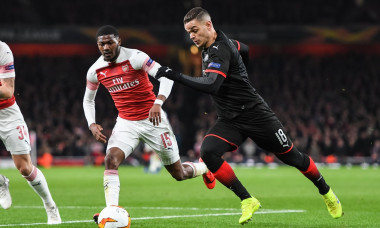 Arsenal v Rennes, Europa League., Round of 16 Leg 2 of 2 - 14 Mar 2019