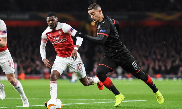 Arsenal v Rennes, Europa League., Round of 16 Leg 2 of 2 - 14 Mar 2019