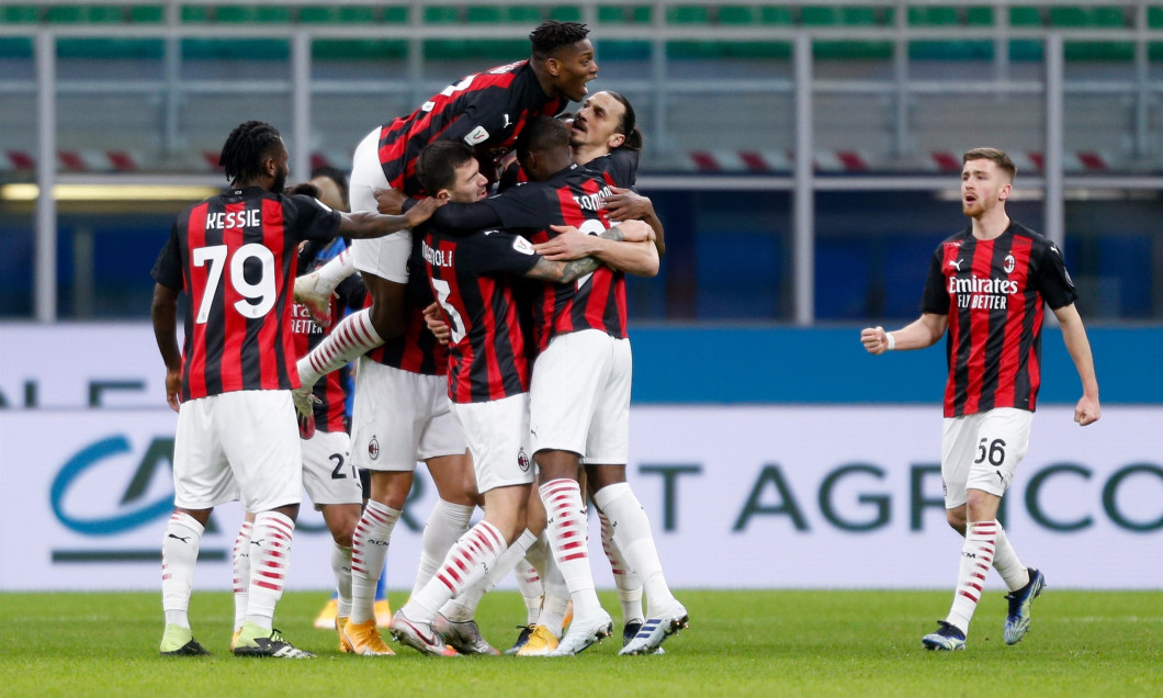 Italian football Coppa Italia match - FC Internazionale vs AC Milan