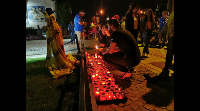 Omagiu adus lui Adrian Răspopa la Iași / Foto: Facebook @iasirally.ro