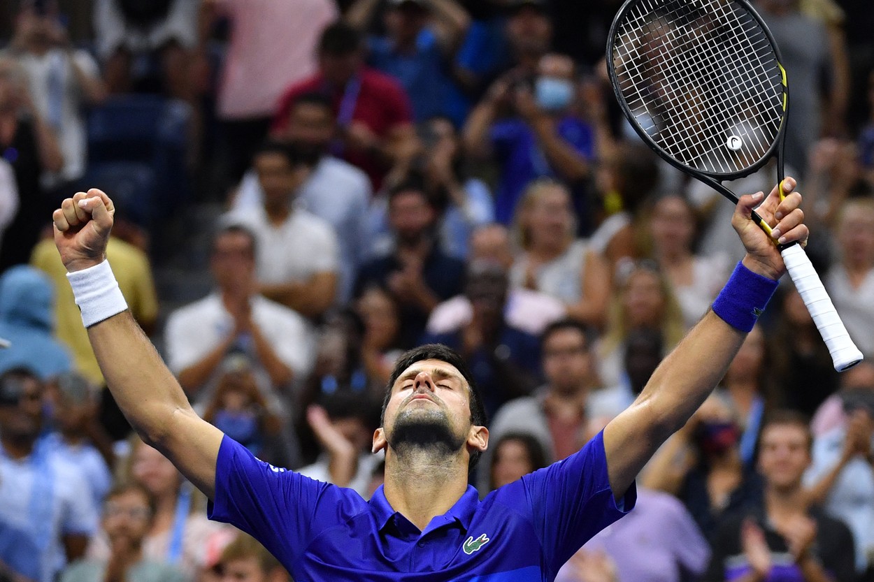 Novak Djokovic e în sferturi la US Open și mai are 3 pași până la Marele Șlem