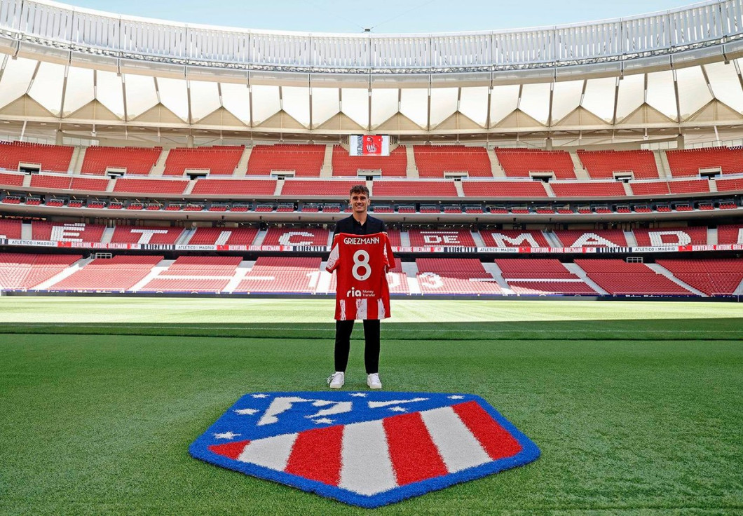 Antoine Griezmann new Atletico de Madrid player