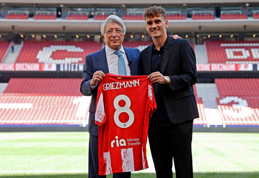 Antoine Griezmann new Atletico de Madrid player