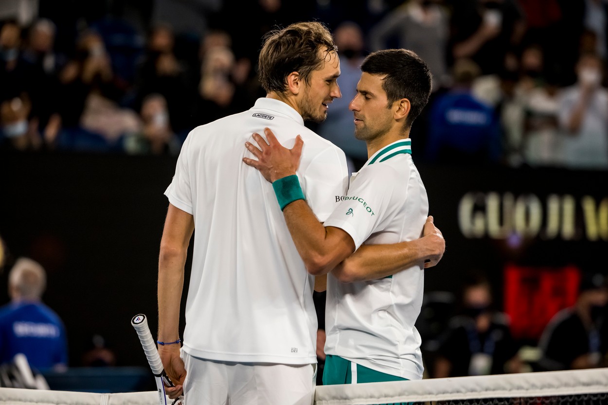 Novak Djokovic - Daniil Medvedev e finala US Open 2021. Sârbul, la un pas de Marele Șlem, după un meci epic cu Zverev