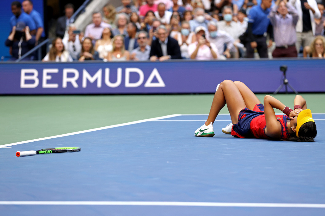 Emma Răducanu, campioana US Open 2021 / Foto: Getty Images