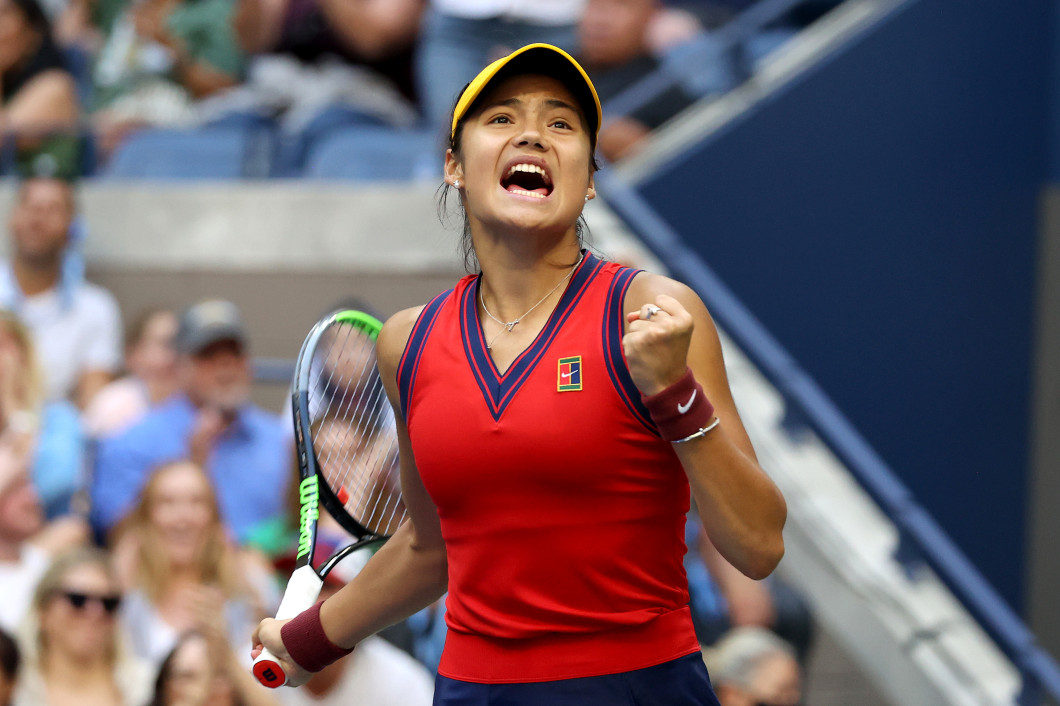 Emma Răducanu, campioana US Open 2021 / Foto: Getty Images