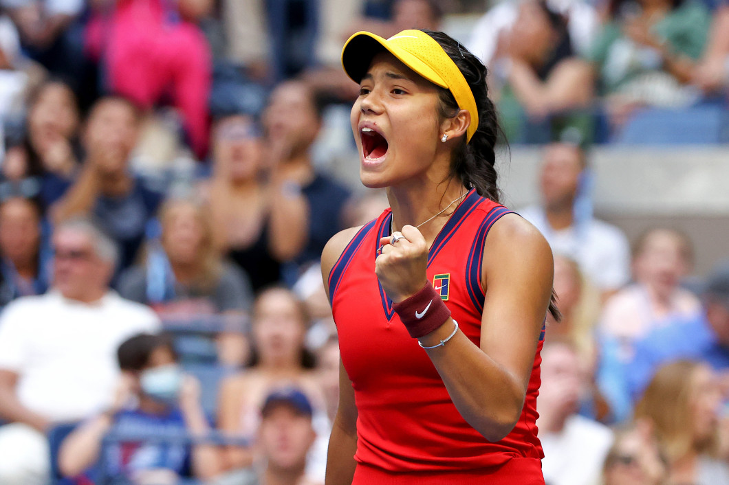 Emma Răducanu, campioana US Open 2021 / Foto: Getty Images