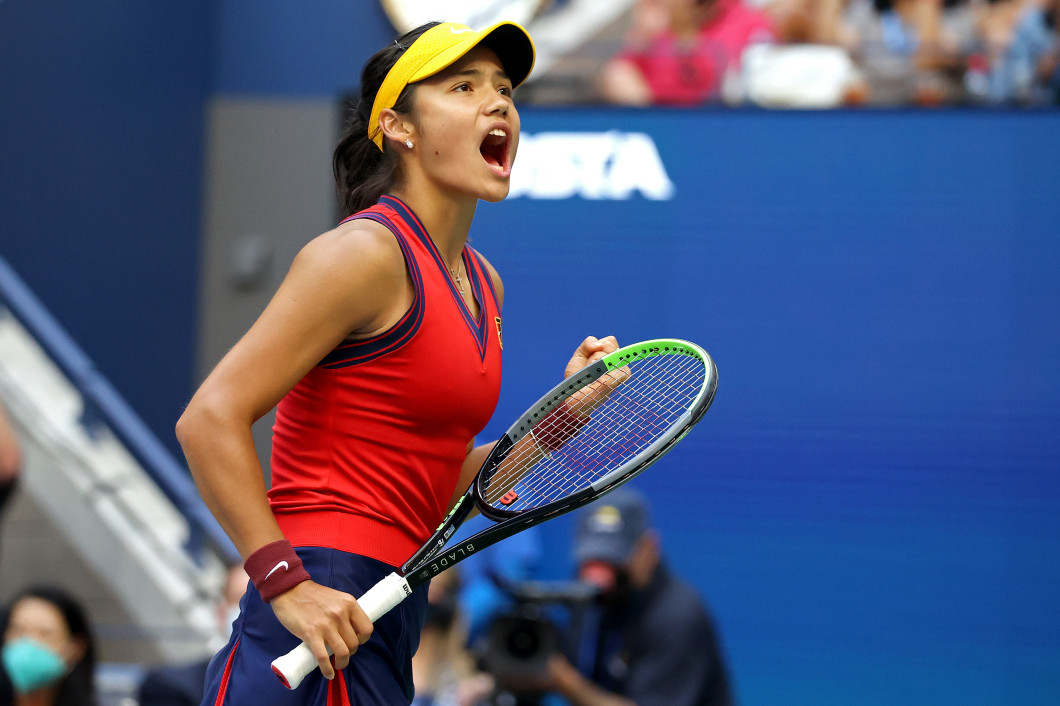 Emma Răducanu, campioana US Open 2021 / Foto: Getty Images