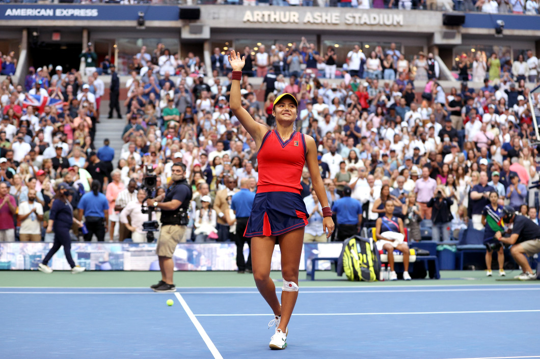 Emma Răducanu, campioana US Open 2021 / Foto: Getty Images