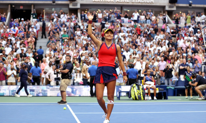 Emma Răducanu, campioana US Open 2021 / Foto: Getty Images