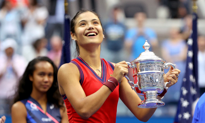 Emma Răducanu, campioana US Open 2021 / Foto: Getty Images