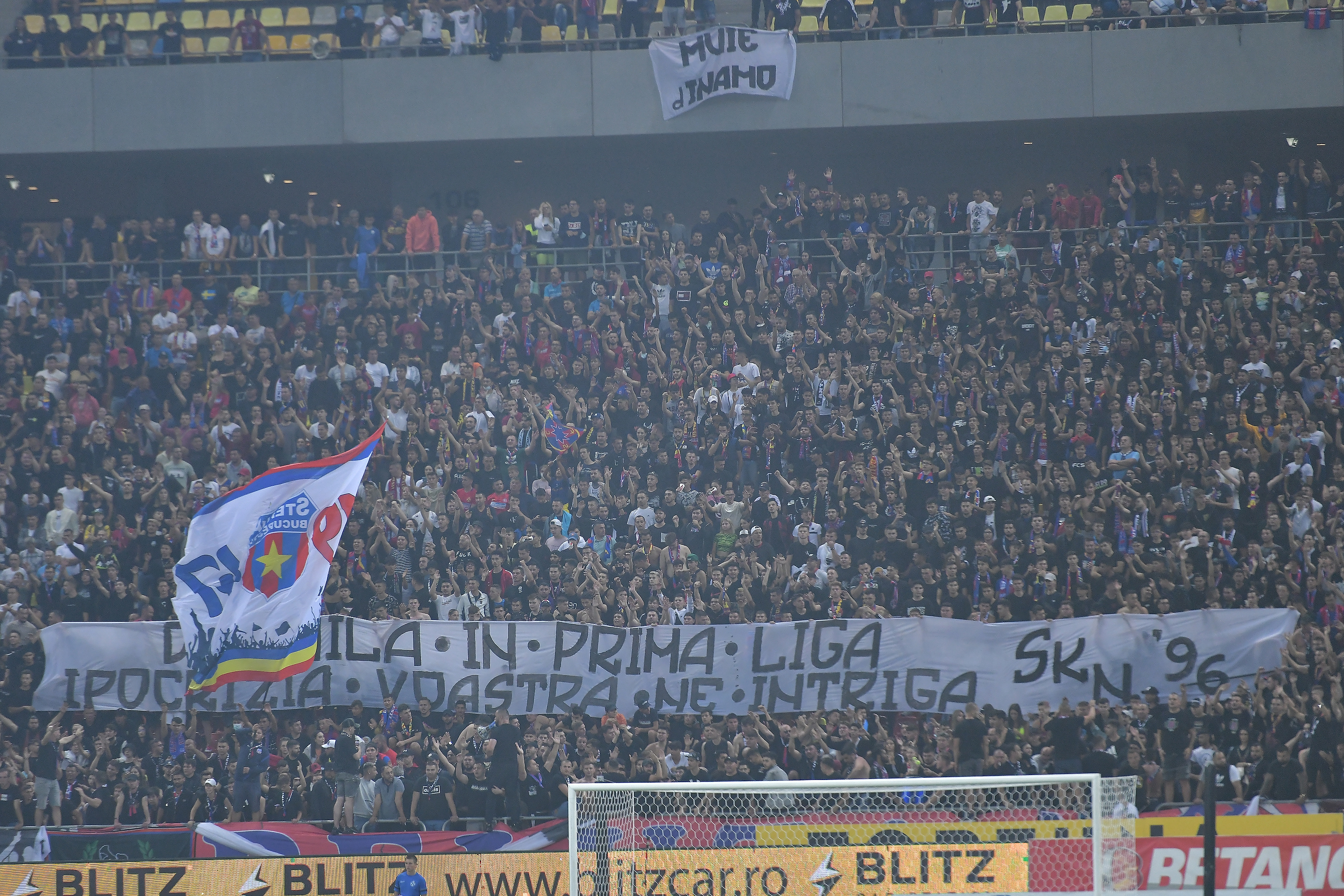 Câți spectatori au asistat la derby-ul FCSB - Dinamo. Record pentru acest sezon