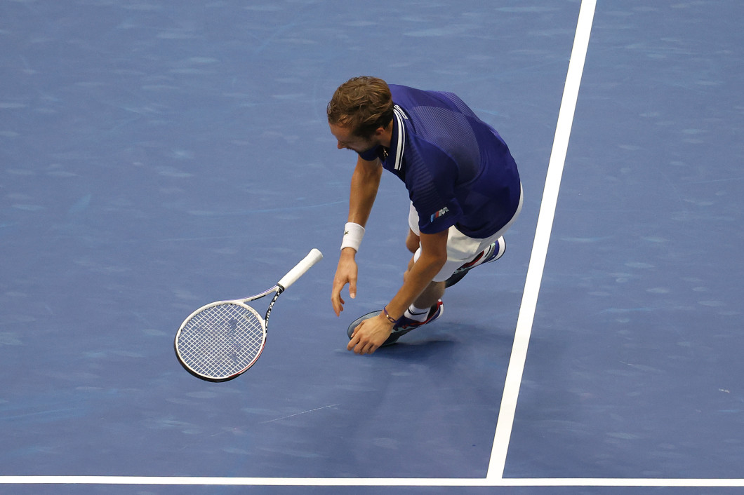 Gestul făcut de Daniil Medvedev după câștigarea US Open / Foto: Getty Images